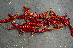 Kashmiri chillies